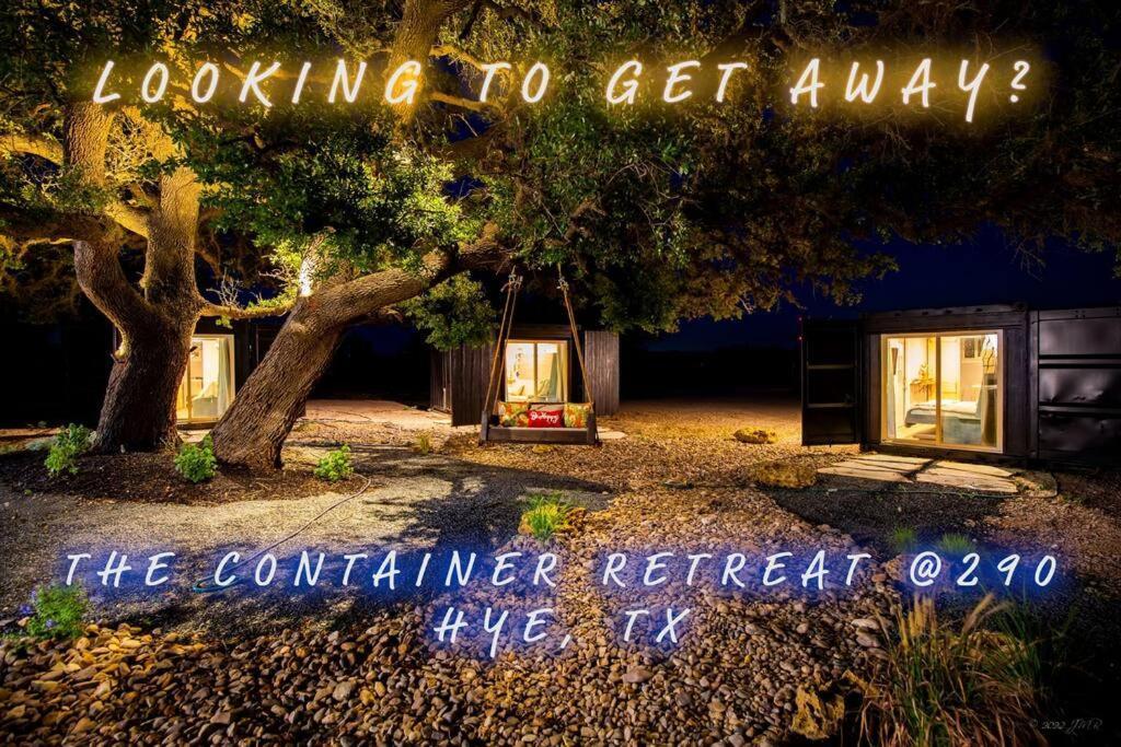 The Container Retreat @ 290 Wine Trail #7 Groups Welcome! Villa Hye Bagian luar foto